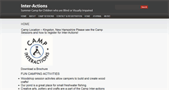 Desktop Screenshot of inter-actions.org